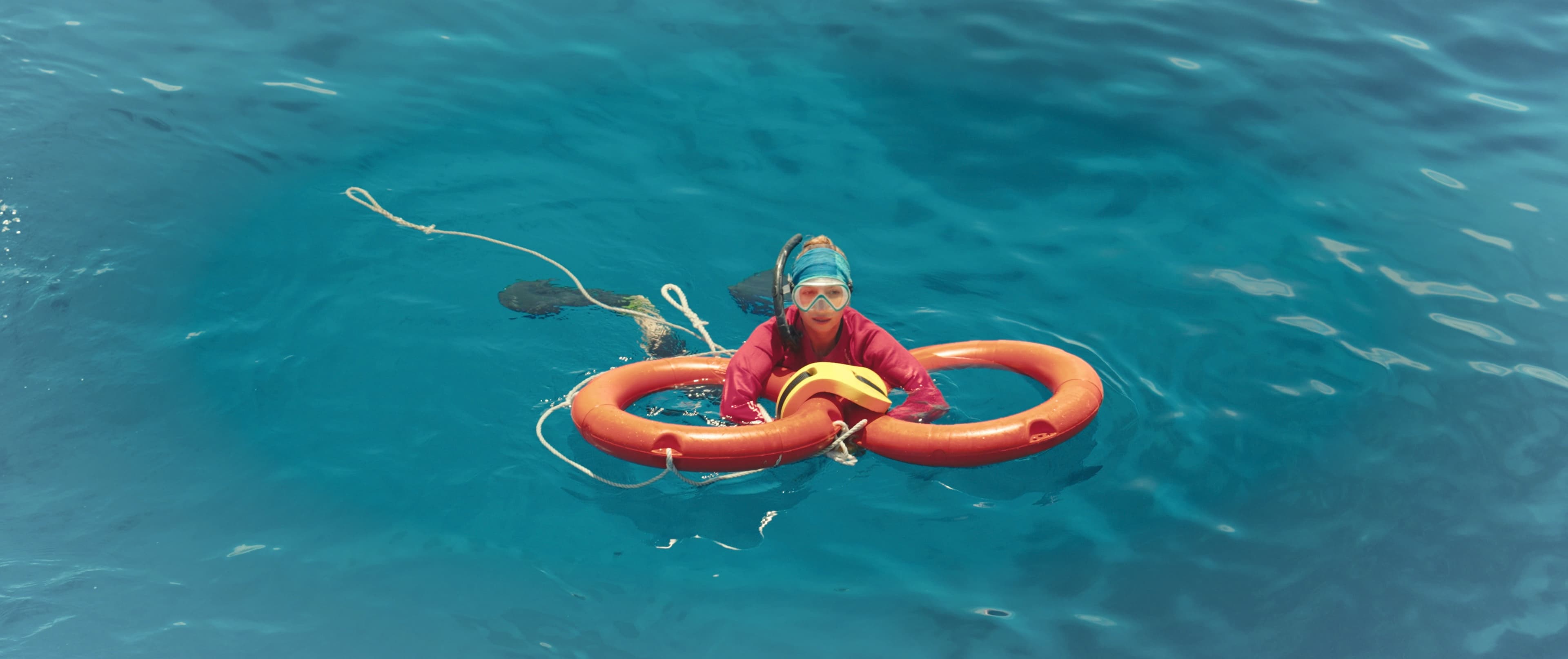 Advocacy production still, diver at sea