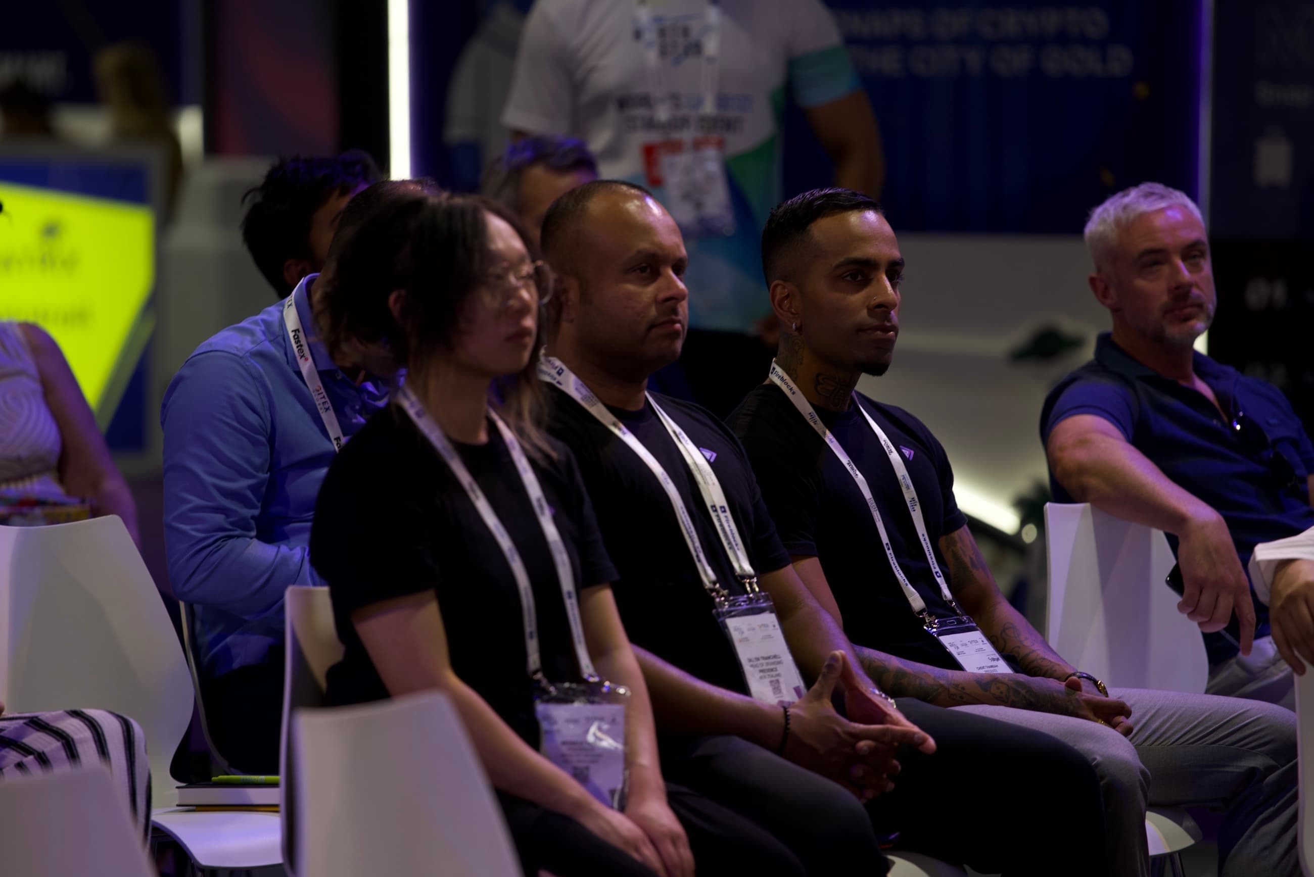 Delegates seated for a keynote session